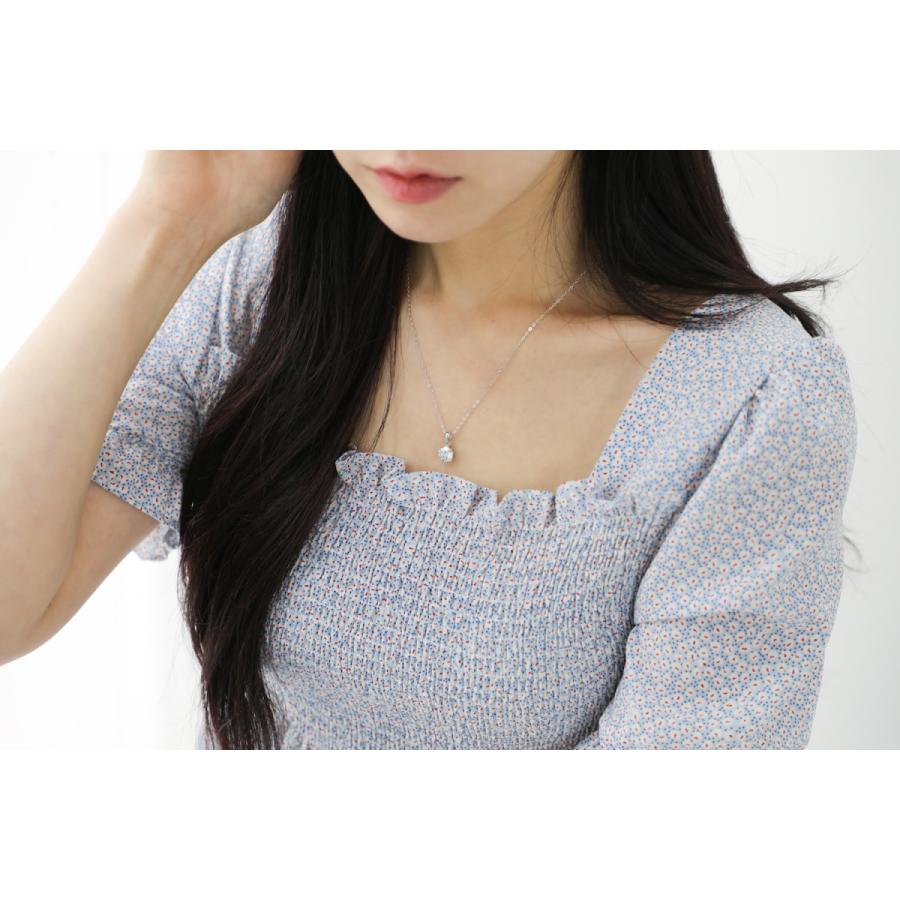 at.ginza 大粒高級ジルコニアネックレス 8mm　おしゃれ かわいい レディース 女性 上品 誕生日 プレゼント お返し 人気 |  | 06