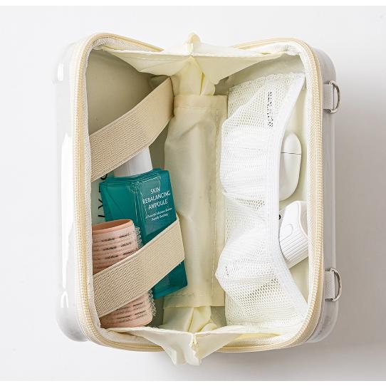 【お取り寄せ商品】VIVECA　EMS&洗顔器用スーツケース型収納ポーチ(＊写真の機器は別売りです) |  | 08