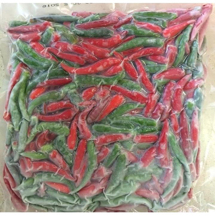 MIX CHILI 500g - タイ産・ミックス・生唐辛子 SILI GREEN &amp; RED（Yahoo!・Bodega SariSari）
