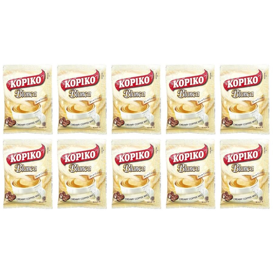 KOPIKO BLANCA 30g x 10袋 - インスタントコーヒーミックスブランカ