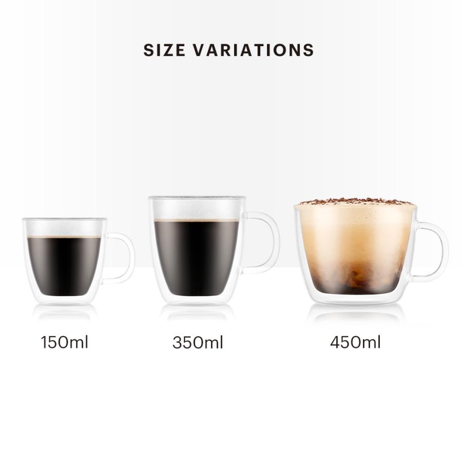 bodum（ボダム） マグカップ おしゃれ ダブルウォールマグ 公式
