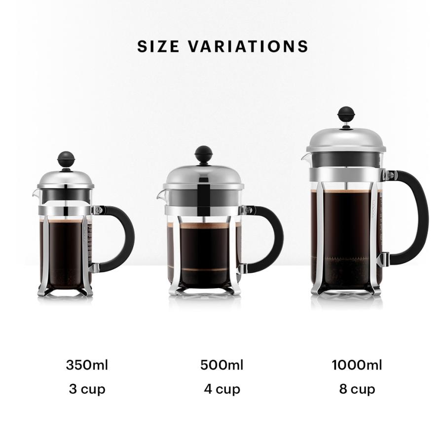 コーヒーメーカー 公式 ボダム シャンボール フレンチプレス 500ml BODUM CHAMBORD 1924-16 送料無料 SALE ギフト｜bodumshop｜10