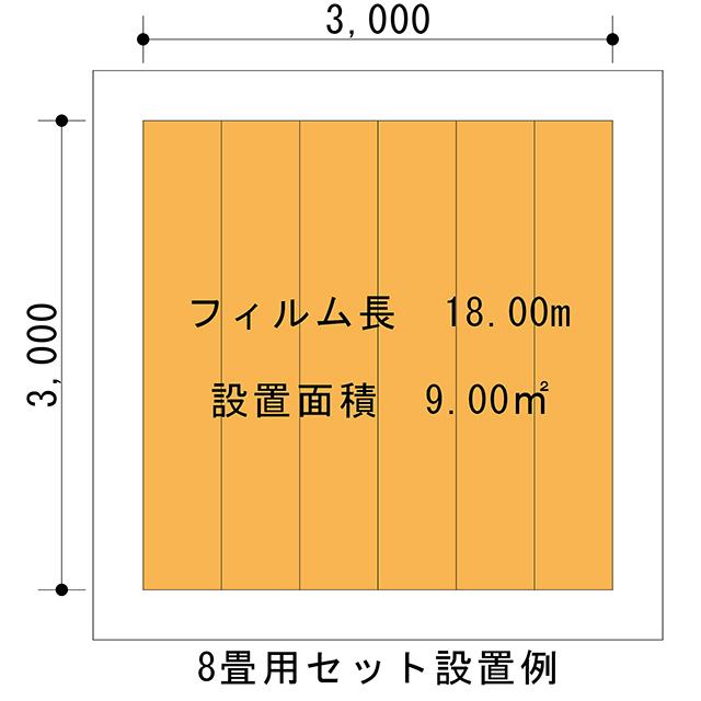 お手軽 簡単 電気式床暖房 Diyセット 8畳用 Excel床暖房フィルム Wi Fiコントローラー付き みんなの床暖房ショップ 通販 Yahoo ショッピング