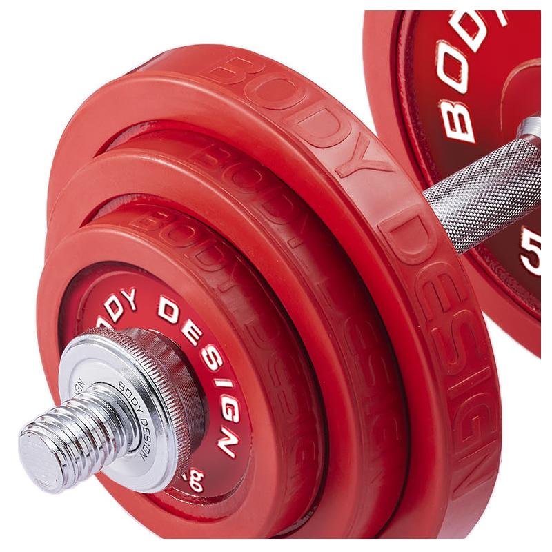 片手 レッドラバーダンベルセット 30kg │ ダンベル セット 片手 レッドラバーダンベルセット 30kg │ ダンベル セット