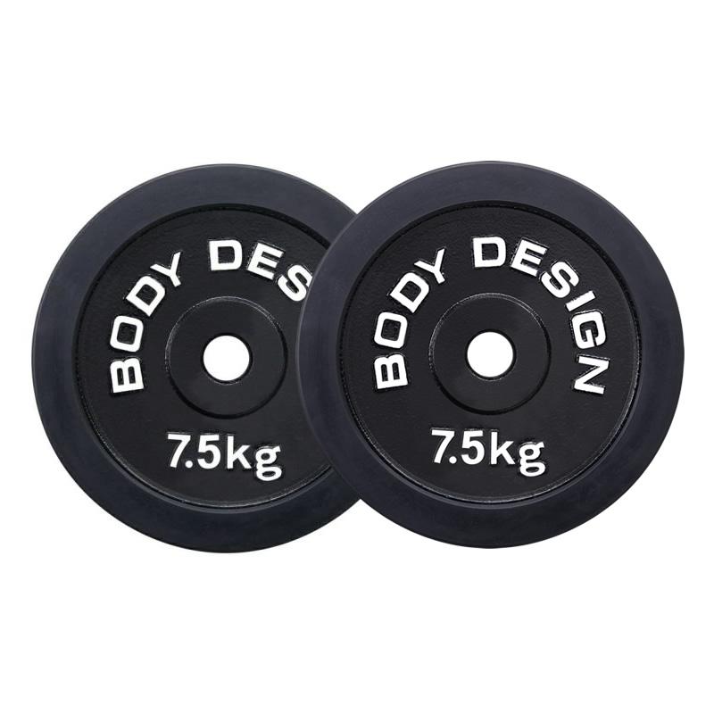 ラバープレート 7.5kg(2枚セット)│ ラバータイプ バーベル ラバープレート 7.5kg(2枚セット)│ ラバータイプ バーベル
