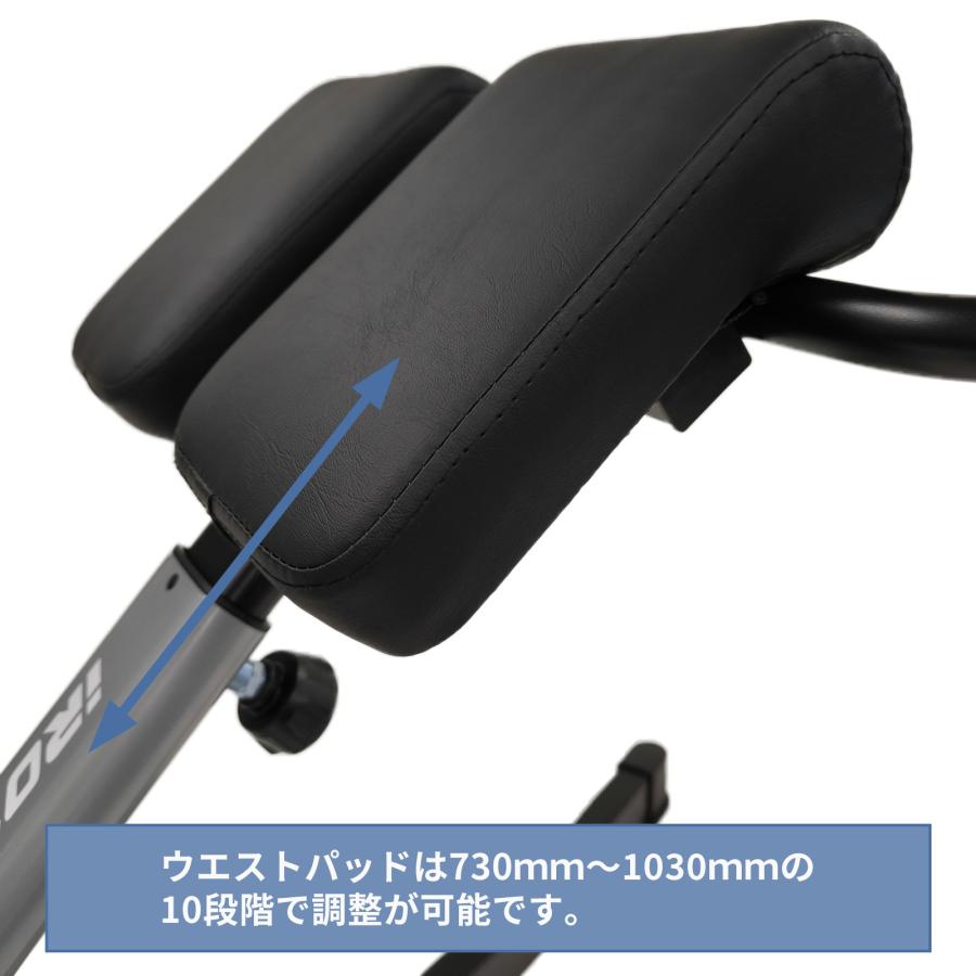 IROTEC PRO バックエクステンションベンチ ローマンチェア バック