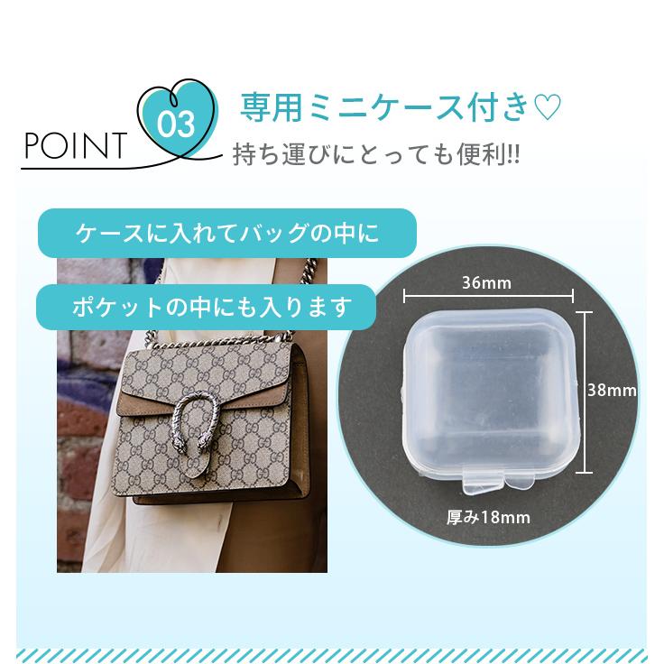 Body-Style 透明ピアス 20G 星 リボン 花 クローバー ハート ケース