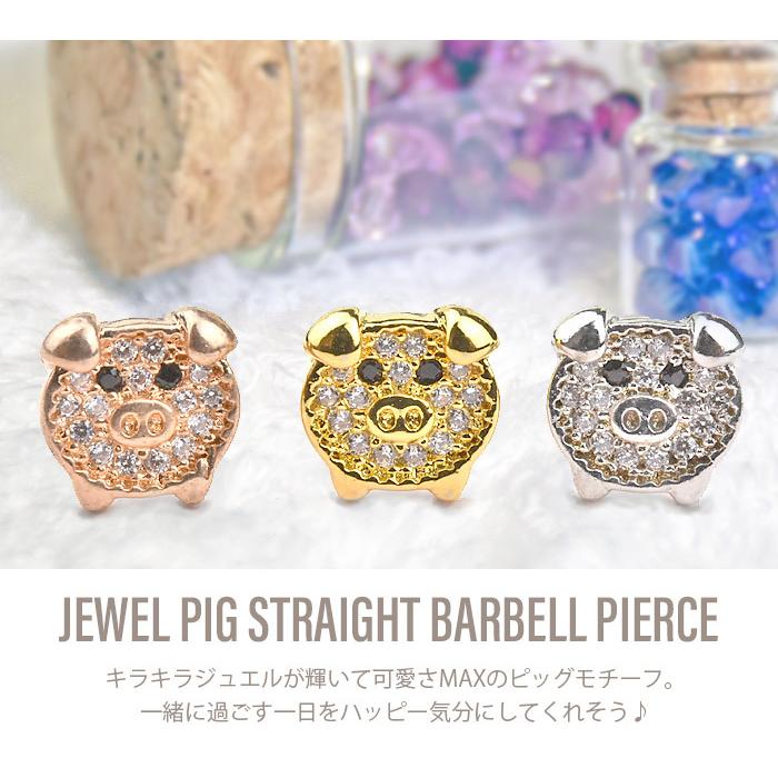Body-Style 軟骨ピアス 16g 16ゲージ ピアス 耳たぶ ボディピアス 軟骨