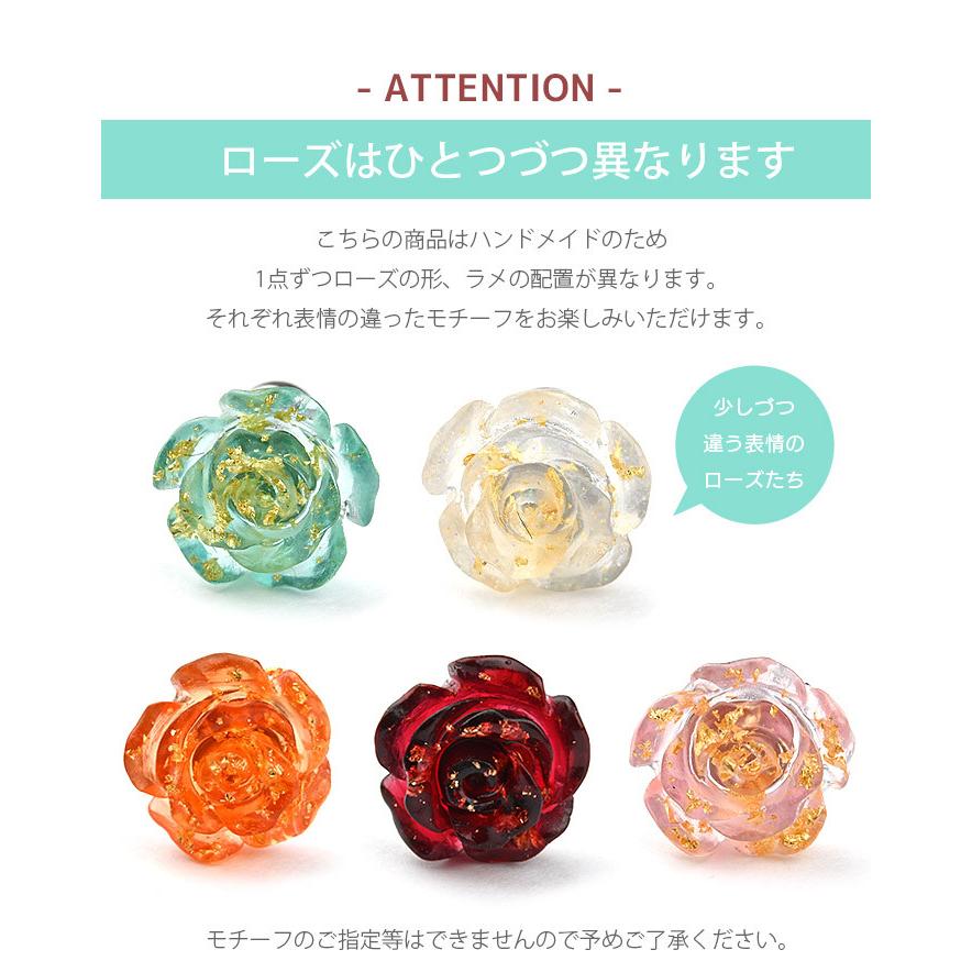 Body-Style ボディピアス バーベル 16G 花 フラワー 薔薇バラ 金属