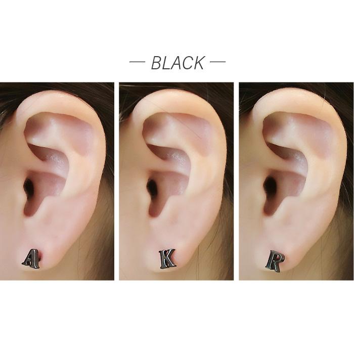 Body-Style キャッチのみ ピアス キャッチ 12G 14G 16G 18G イニシャル 