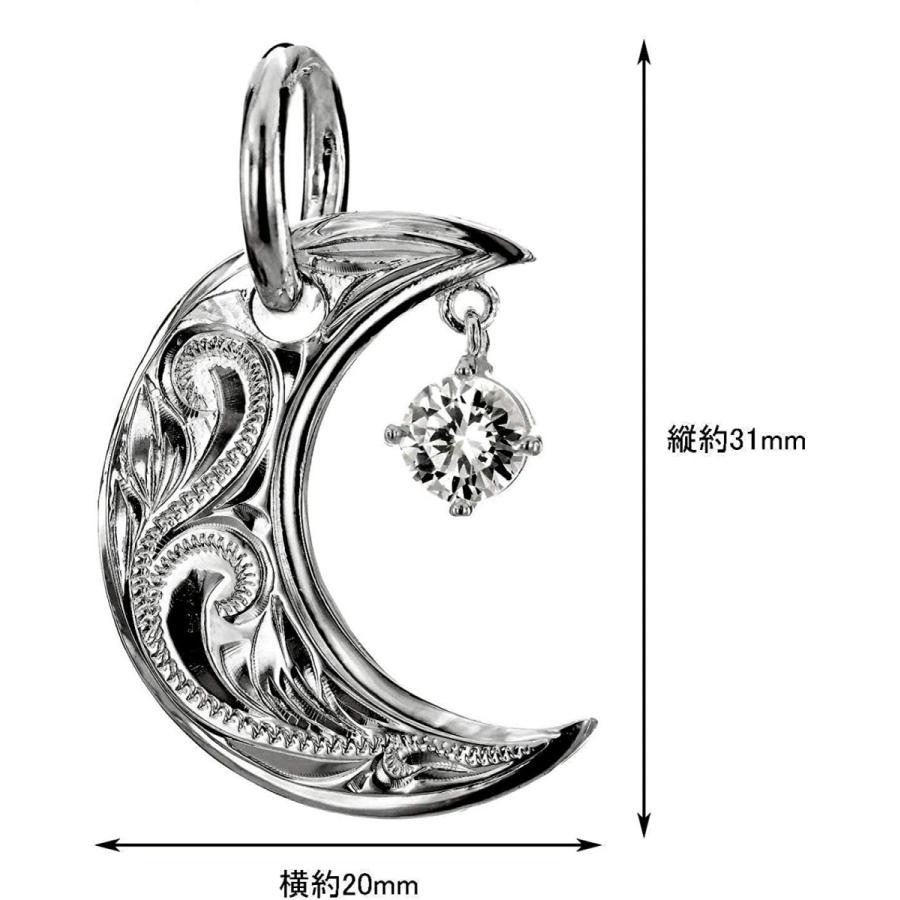 海外正規品 レイラニ ハワイアンジュエリー 三日月 ムーン スクロール 波 彫り ペンダント ネックレス メンズ シルバー 925 チェーンなし 数量限定 特売 Www Doctor Plan Com