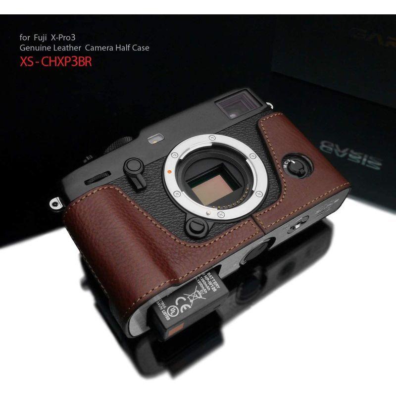 GARIZ FUJIFILM X-Pro3用 本革カメラケース XS-CHXP3BR ブラウン｜body-touch｜11