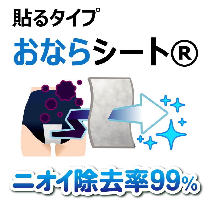 サトルバット活性炭おなら消臭シート【7枚入り】ブロック99シリーズ お