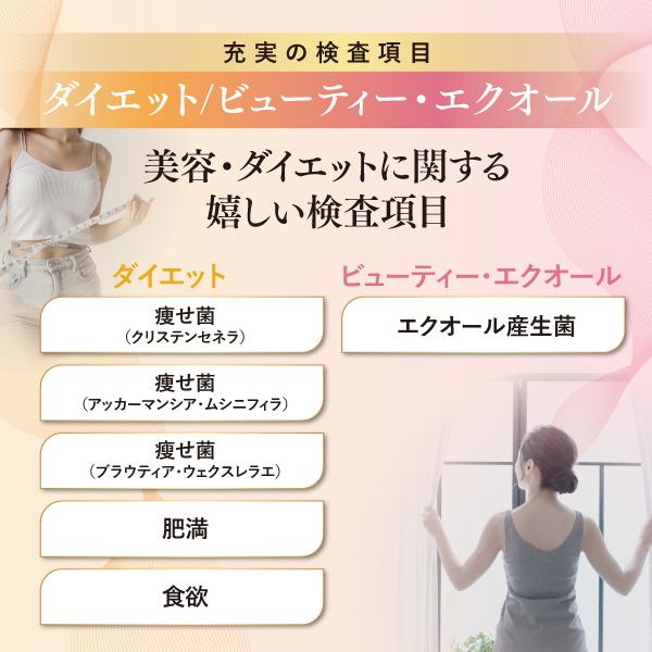 腸内フローラ検査 エクオール検査キット chatFLORA G チャットフローラ
