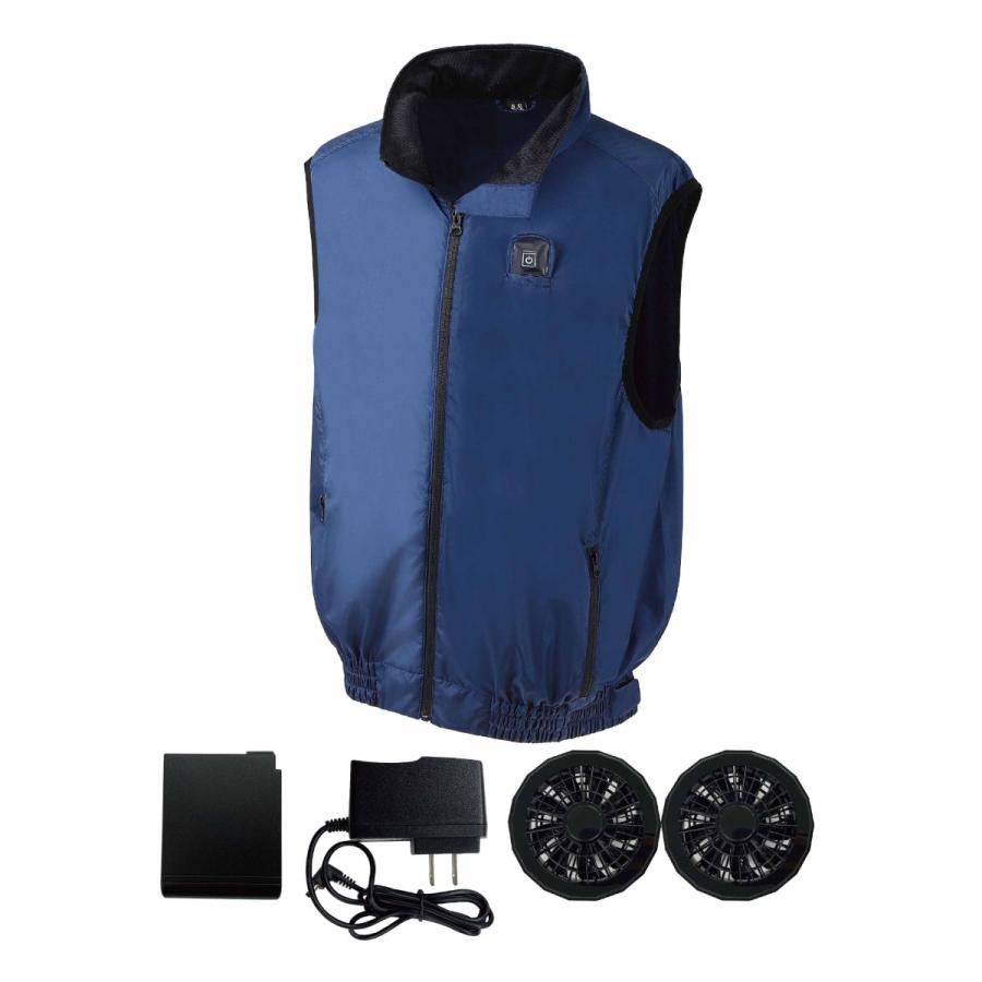 空調 作業服 ベスト 空調作業服カゼクル kazekuru 空調エアコン服