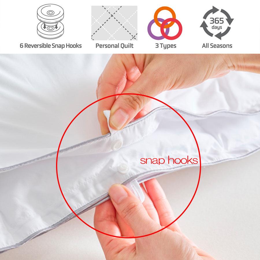 ディーブレス プリマロフト 肌掛け布団 ダブル PRIMALOFT 400 プリマ