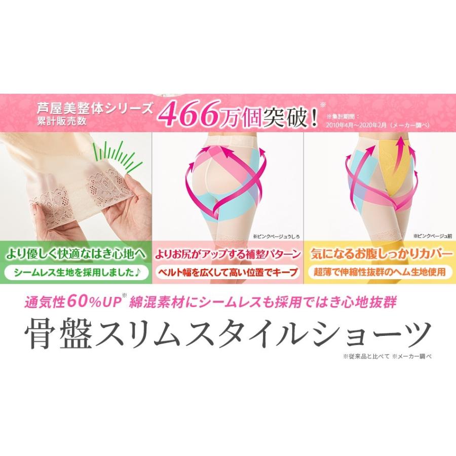 芦屋美整体 骨盤スリムスタイルショーツ 2枚 骨盤ショーツ グッズ