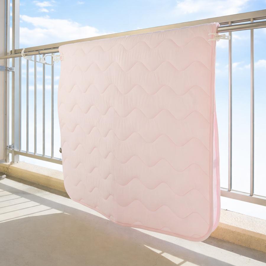 テイジン 防ダニ快適トッパー ダブルTEIJIN 140×205cm TVで紹介