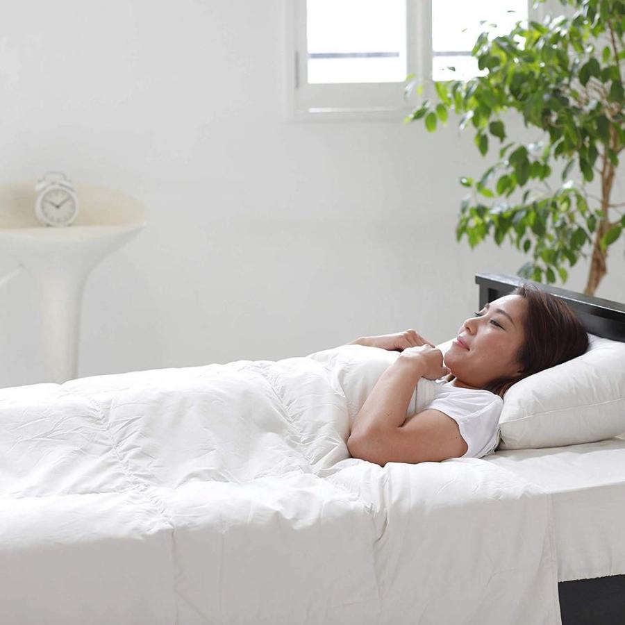 羽毛 羽毛布団 肌がけ布団 肌がけ シングル ホワイトダック