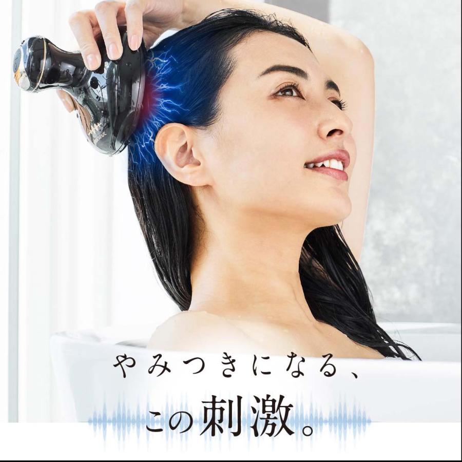 WAVEWAVE EMS スカルプヘッドスパ Scalp Head SPA ヘッドスパ スカルプケア EMS ウェイブウェイブ 美顔器 美容機器 電動頭皮ブラシ ウェーブウェーブ｜bodyandsoul｜02