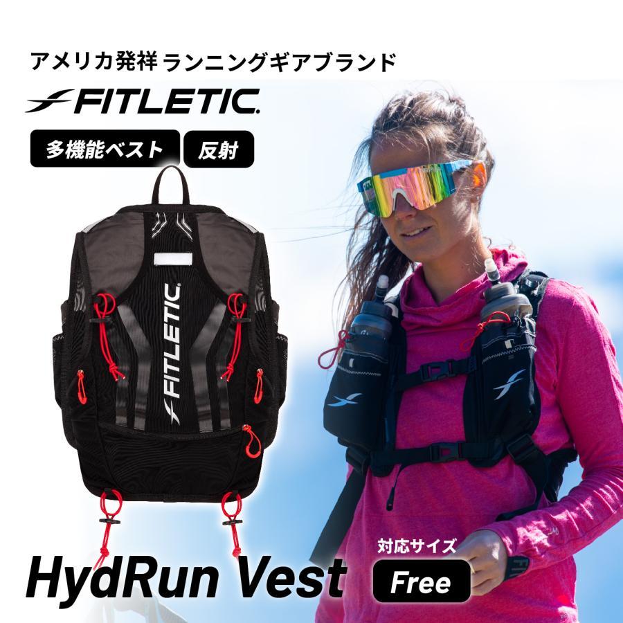 FITLETIC HV16 HydRun Vest ハイドレーションベスト ランニング マラソン ウォーキング スポーツ トレイル ナイト