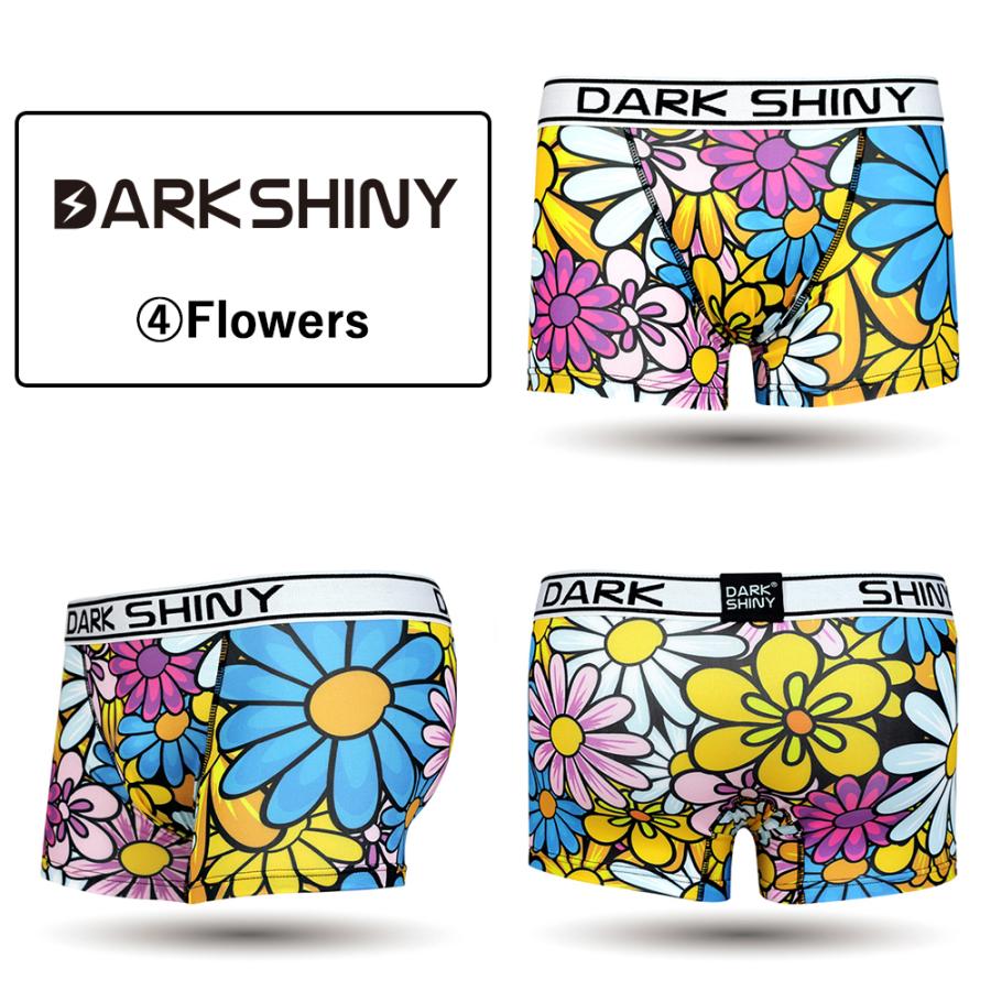 ボクサーパンツ メンズ デニム DARK SHINY ダークシャイニー シンプル おしゃれ かわいい 派手 男性用 下着 アンダーウェア インナー 大きいサイズ | DARK SHINY | 04