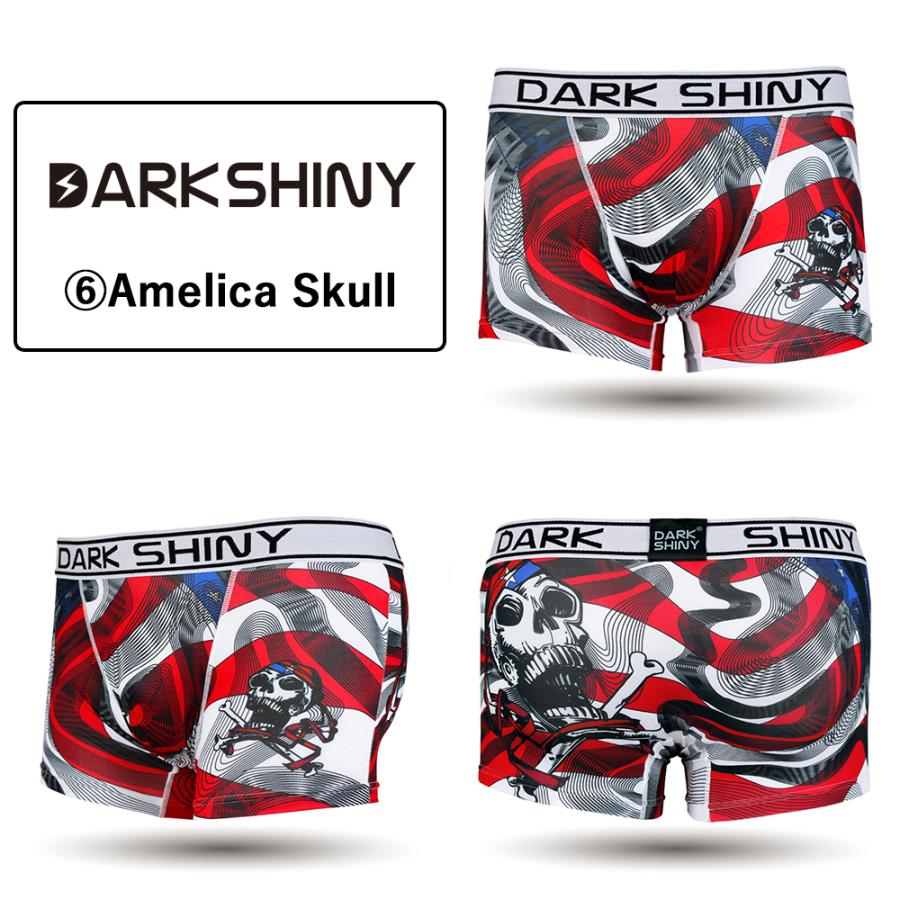 ボクサーパンツ メンズ デニム DARK SHINY ダークシャイニー シンプル おしゃれ かわいい 派手 男性用 下着 アンダーウェア インナー 大きいサイズ | DARK SHINY | 06