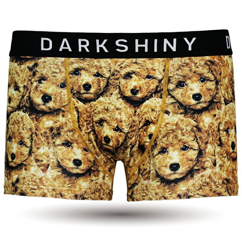 下着・アンダーウェア DOG DARK SHINY ボクサーパンツ メンズ トイプードル ダーク