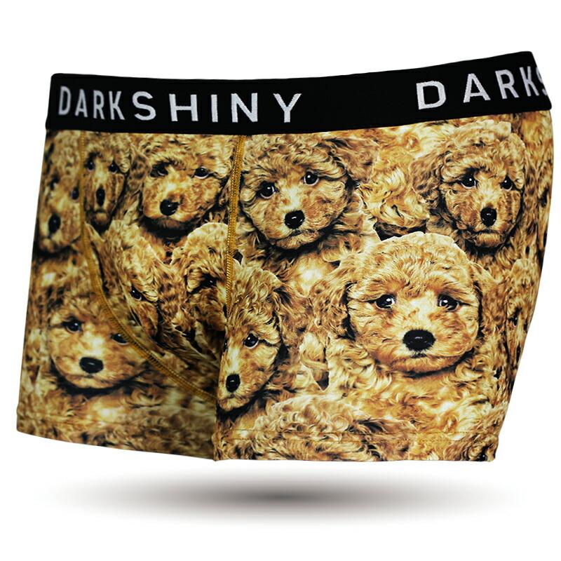 ボクサーパンツ メンズ トイプードル DARK SHINY ダークシャイニー おしゃれ かわいい 派手 男性用 下着 アンダーウェア インナー 大きいサイズ | DARK SHINY | 02