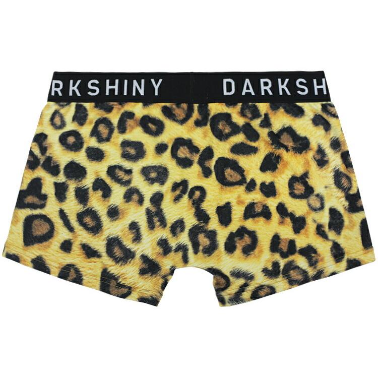 【未使用・希少】GALLIANO HOMME ボクサーパンツ レオパード柄 豹柄 DARK SHINY ボクサーパンツ メンズ ヒョウ柄 豹柄 ダーク