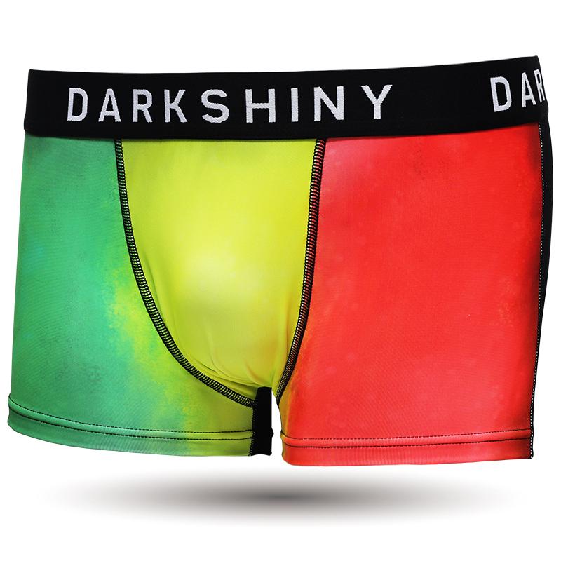 DARK SHINY ダークシャイニー メンズ イエローラベル マイクロボクサー パンツ THE RASTA LION ラスタライオン おしゃれ 大きいサイズ プレゼント | DARK SHINY | 01