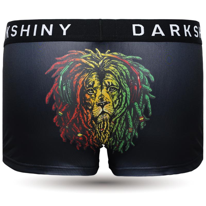 DARK SHINY ダークシャイニー メンズ イエローラベル マイクロボクサー パンツ THE RASTA LION ラスタライオン おしゃれ 大きいサイズ プレゼント | DARK SHINY | 02