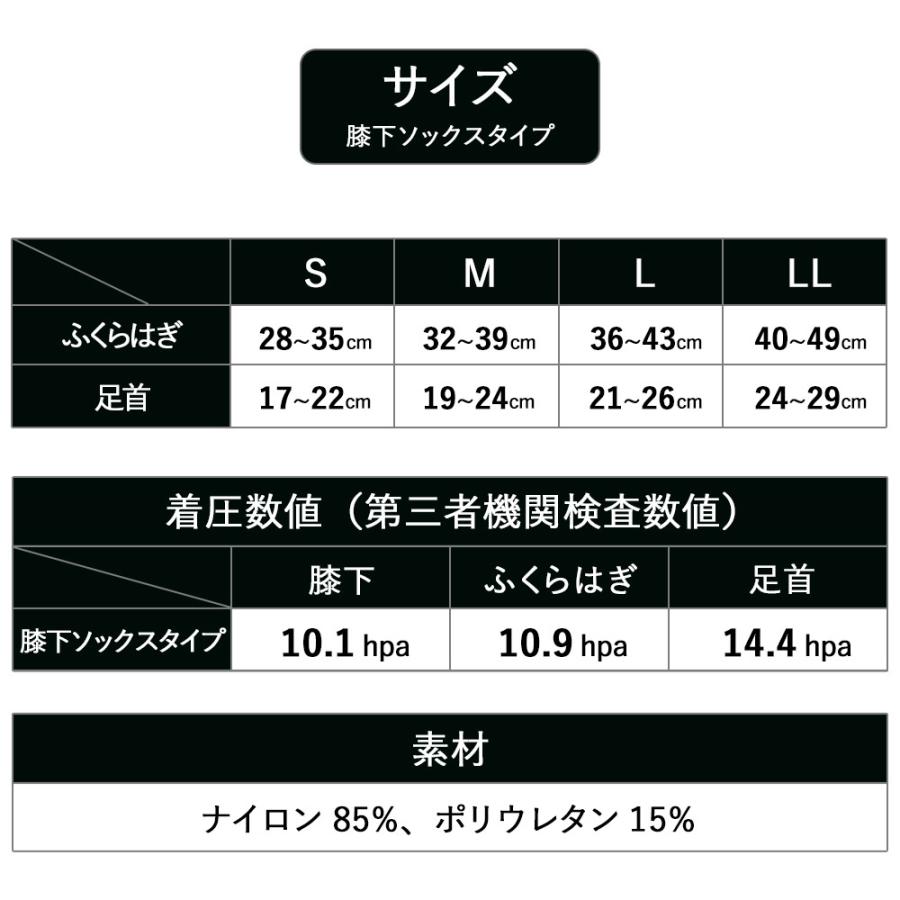 医療用 着圧ソックス つま先なし 男女兼用 締 メディカル 夏用 弾性ストッキング オープントゥ むくみとり 靴下 むくみ解消 寝るとき メンズ レディース｜bodycreate｜17