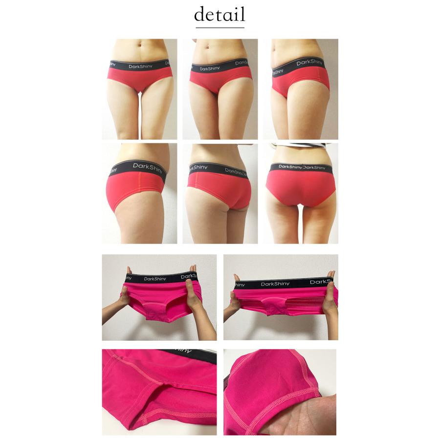 DARK SHINY レディース ボクサーパンツ DARKSHINY コットン