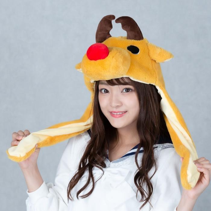 ハロウィン コスプレ トナカイぴこぴこ帽子 ぴょこぴょこ ピョコピョコ ぴこぴこ ピコピコ 帽子 衣装 フルセット 仮装 衣装 コスチューム コス おすすめ 可愛い