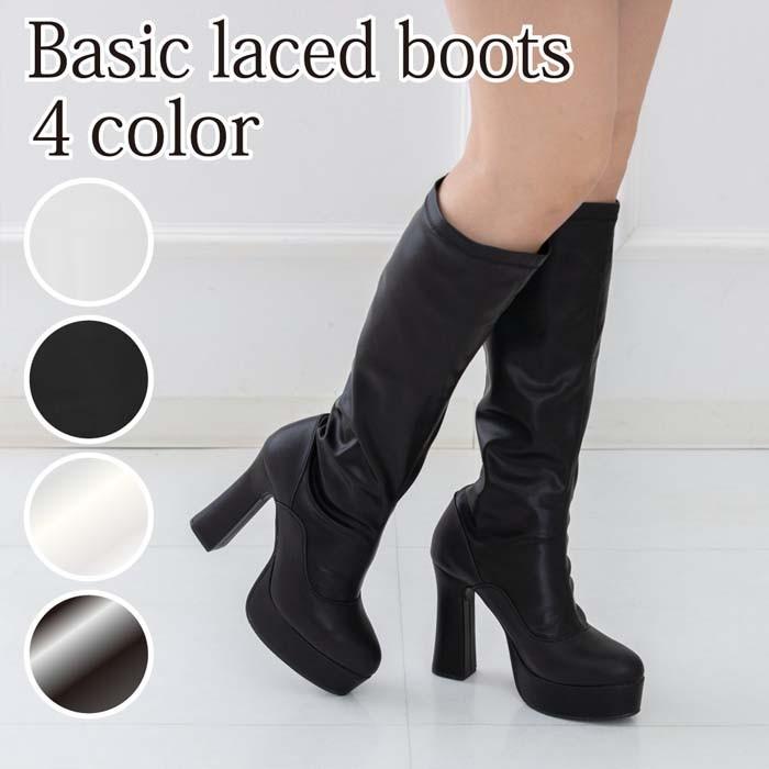 S511シンプルロングブーツ 改良版 ブーツ パンプス ロリータ 太ヒール お嬢様 ガーリー 可愛い Acsh 0047y コスプレ ロリータ専門店bodyline 通販 Yahoo ショッピング