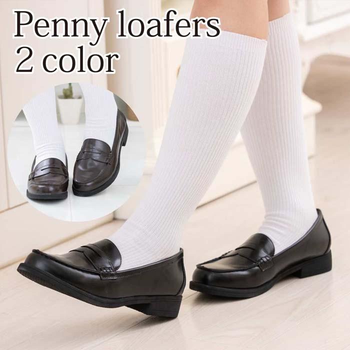 激安ブランド ハロウィン コスプレ ローファー 靴 女子高生 女子校生