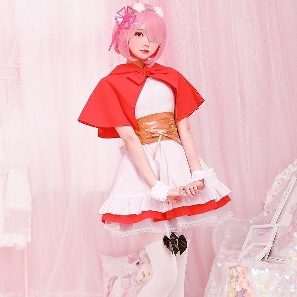 Re ゼロから始める異世界生活 レム ラム コスプレ 赤ずきん 風 衣装 リゼロ レム コスプレ ラム コスプレ Re ゼロ Anft 03x コスプレ ロリータ専門店bodyline 通販 Yahoo ショッピング