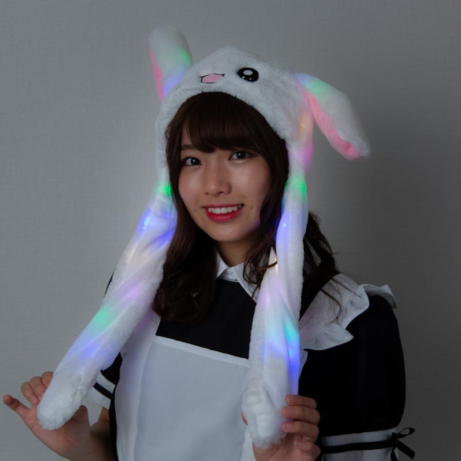 光るうさ耳ぴこぴこ帽子 アニマル Fサイズ かわいい L Acht 0249x L Acht 0249x コスプレ ロリータ専門店bodyline 通販 Yahoo ショッピング