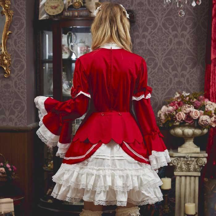 ロリータ ロリィタ ゴスロリ ワンピース 3色展開 ゴスロリ ブルージュトワイライト セットアップ ロリィタ 衣装 L486 L486 コスプレ ロリータ専門店bodyline 通販 Yahoo ショッピング