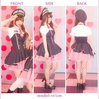 ハロウィン コスプレ ポリス コスチューム 一式 警察 婦警 アニメ アニコス アイドル かわいい ピンク Unft 0140f ラブポリス Unft 0140f コスプレ ロリータ専門店bodyline 通販 Yahoo ショッピング
