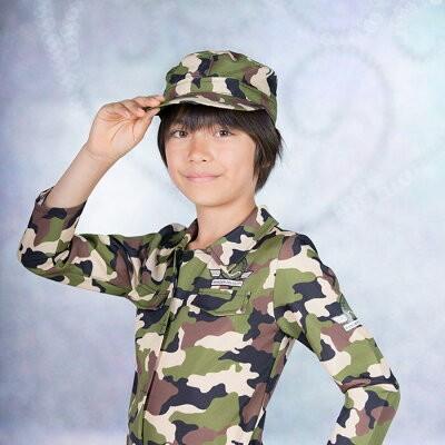 コスプレ コスチューム キッズ ミリタリー 迷彩 軍服 戦闘服 子供 米軍 かっこいい Unft 0190f こども リトルアーミー 卓越 自衛隊