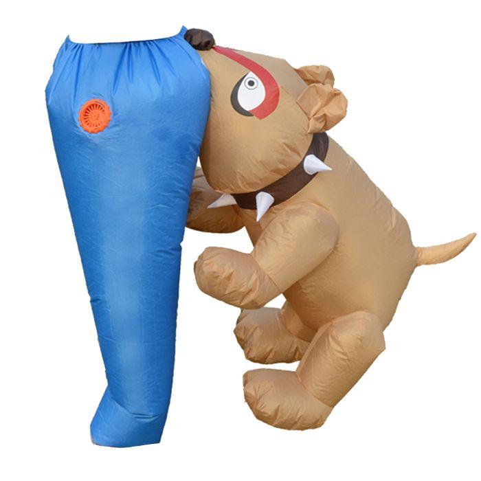 ふくらむ 受注生産品 お尻噛みつき 犬 dog インフレータブル コスチューム 空気 inflatable costume 変装 仮装 エアー 当店在庫してます