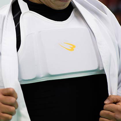 チェストサポーター BODYMAKER ボディメーカー 空手 格闘技 武道 防具 チエストサポーター チェスト チエスト 胸当て ジュニア キッズ 胸 【90日保証】 | BODYMAKER | 06