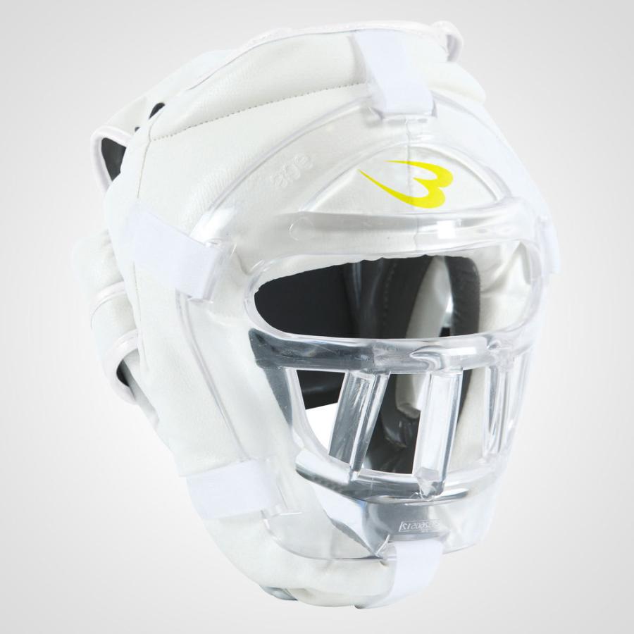 BODYMAKER ヘッドギア 透明フェイスガード付き　ジュニア　未使用品 BODYMAKER ヘッドギア 透明フェイスガード付き ジュニア 未使用