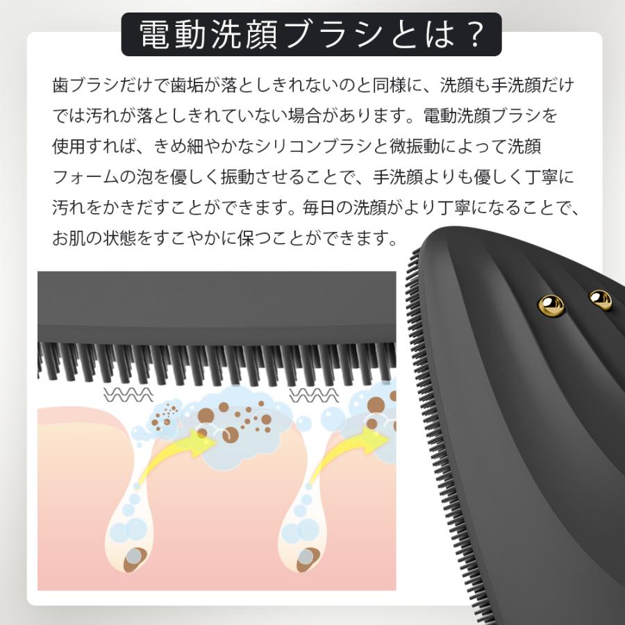 GESKE ソニック サーモ フェイシャルブラシ & フェイスリフター 美顔器