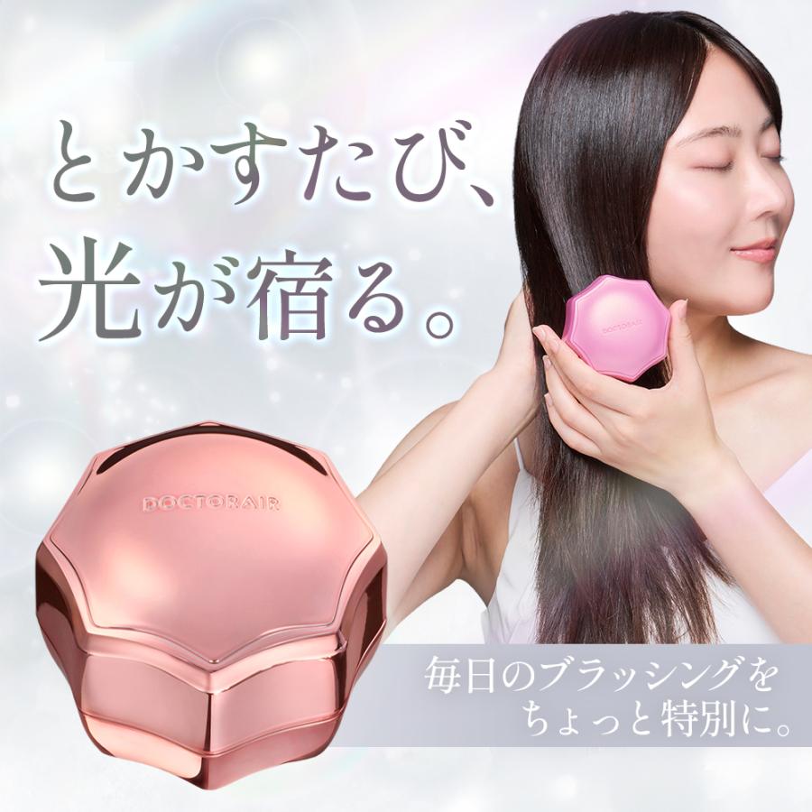 ヘアブラシ ドクターエア ミラブラシ BBR-01 くし ブラシ 髪 頭皮 鏡 持ち運び ヘアーブラシ 高級 プレゼント |  | 08