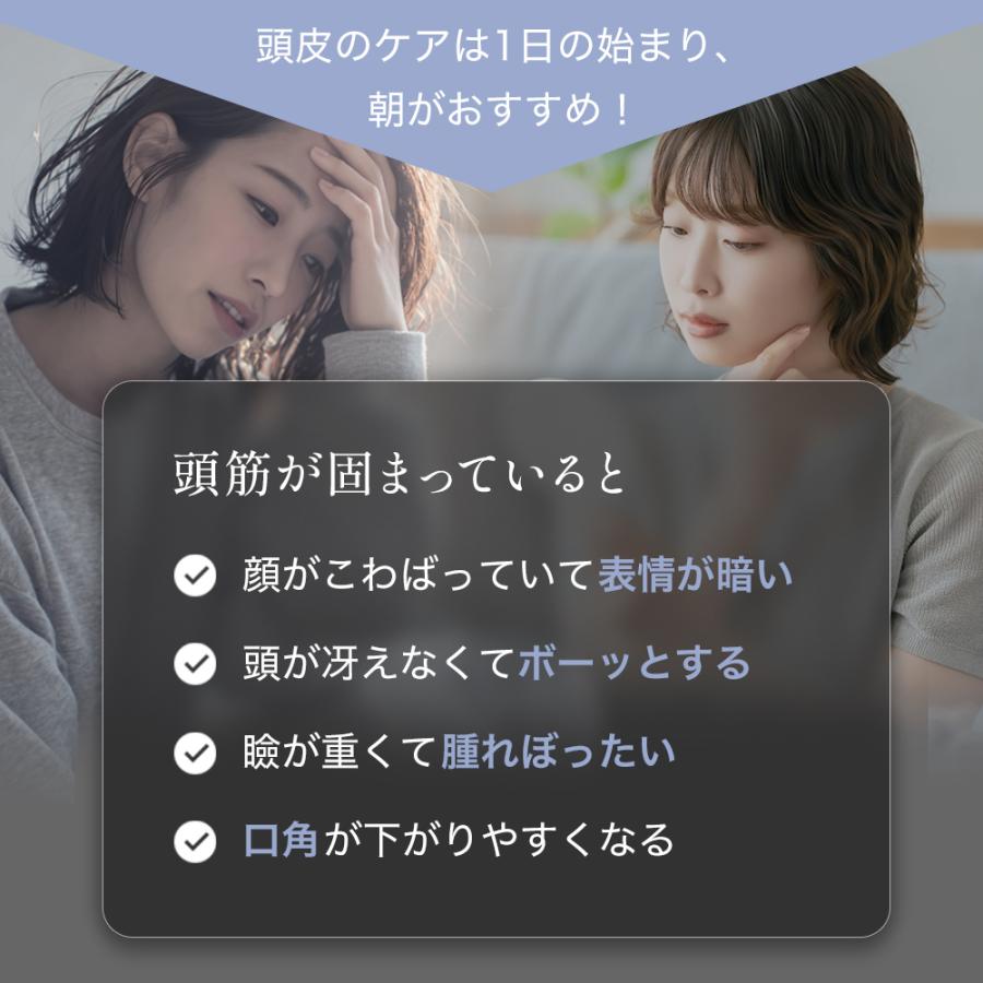 ヘッドスパ ドクターエア EMSスカルプスパ BSC-01 ems 頭皮 電動 防水 頭皮ケア 頭皮エステ | ドクターエア | 04