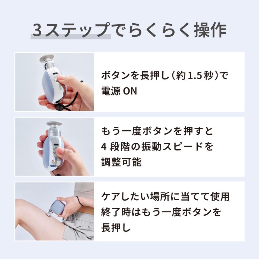 ドクターエア エクサガンポケット ホワイト REG-11専用アタッチメント付 ドクターエア（DOCTORAIR） 【まとめ買いセット】 エクサガン ポケット