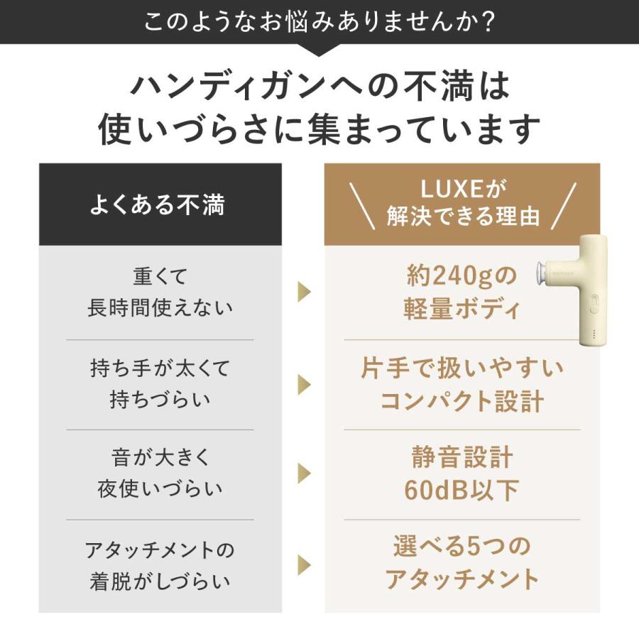 ハンディガン ドクターエア エクサガン LUXE REG-12 軽量 背中 小型 ミニ 足 肩 全身 腰 顔 電動 振動 静音 爆買 | ドクターエア | 17